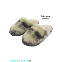 Домашние теплые тапки