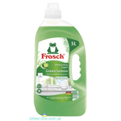 Засіб для миття посуду Frosch Зелений лимон 5 л